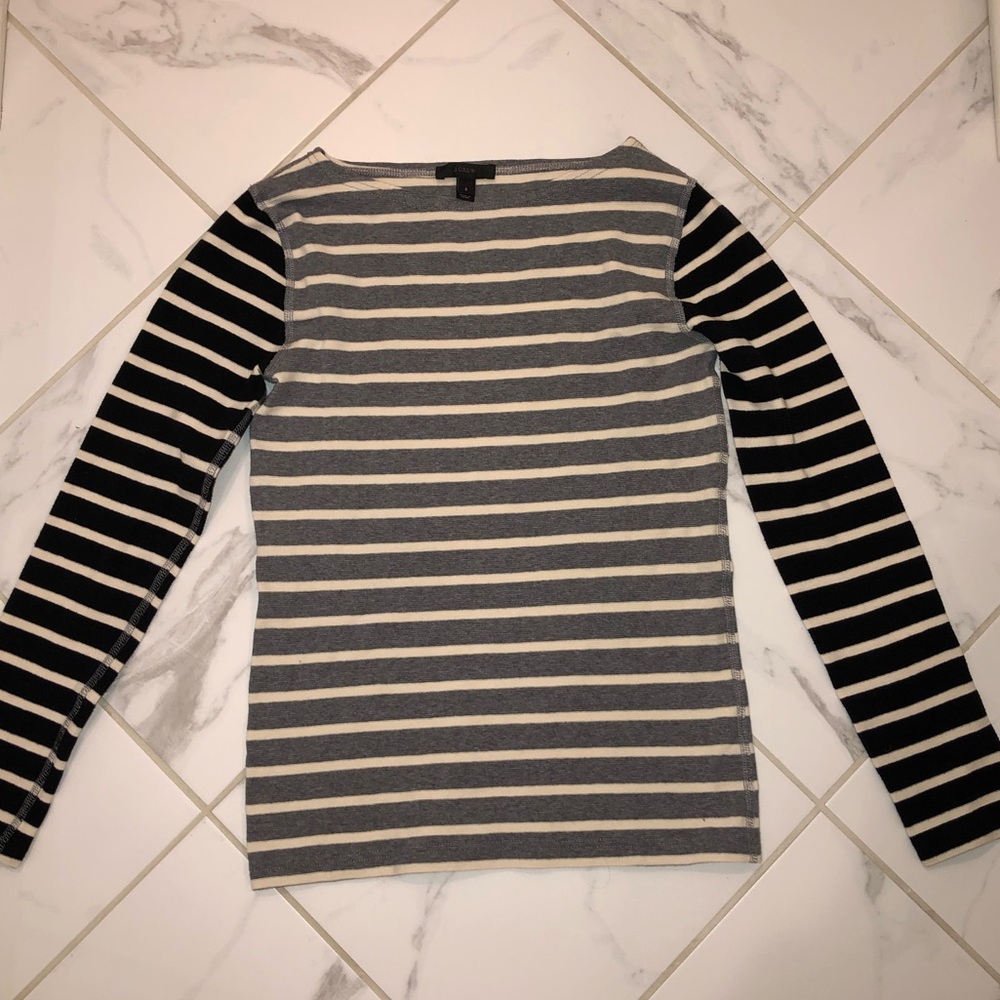 J-Crew Long Sleeve Scoop Neck Tee